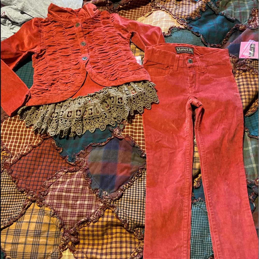 NWT Mustard Pie Ruby Alice jacket and skinnies